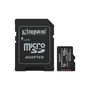 Carte Mémoire Micro SD avec Adaptateur Kingston SDCS3/128GB 128 GB