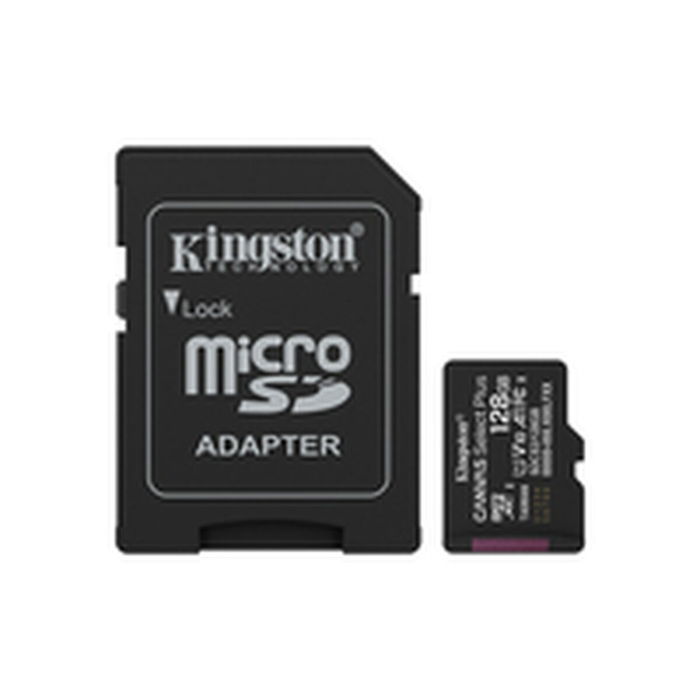 Carte Mémoire Micro SD avec Adaptateur Kingston SDCS3/128GB 128 GB