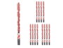 Arte Regal Canon à Confetti Pétales 80 cm Rouge (Set de 24)