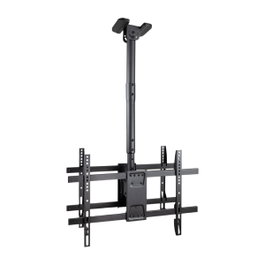Tooq LPCE2286TSLI-B Support plafond double pour TV 43-86 pouces