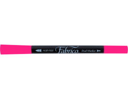 Tsukineko Rotulador textil FABRICO MARKERS rose cerise double pointe