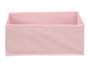 Kipit Boîte Pliante Organisatrice 29x14x13 cm Assortie Tissu/Carton Vert Rose Turquoise (Set de 24)