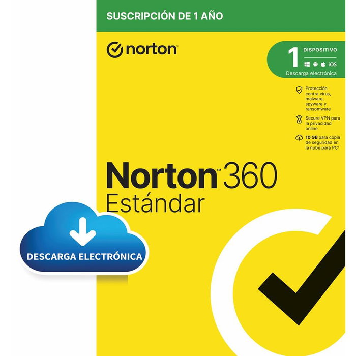 Norton 360 Standard 10 Go Antivirus Espagnol Norton 360 Standard 10 Go Antivirus Espagnol