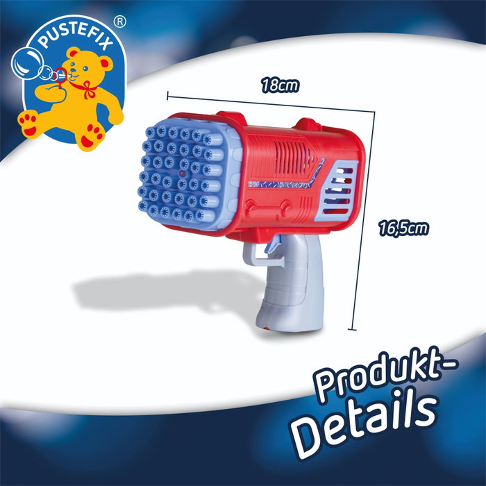 Pustefix Bubble Bazooka Machine à Bulles