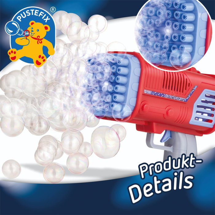 Pustefix Bubble Bazooka Machine à Bulles