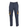 WOLFPACK LINEA PROFESIONAL Pantalon de travail bleu foncé avec Spandex, taille 48