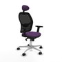 Piqueras y Crespo Chaise de Bureau avec Appui-tête Jorquera 2D086N1 Violet