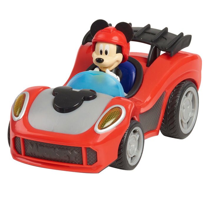 JUST PLAY Mickey Mouse Rev 'n Glow Racer Disney Junior