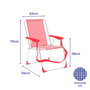 Marbueno Chaise Pliante Aluminium Coral Plage et Piscine 53X56X78 cm 10356