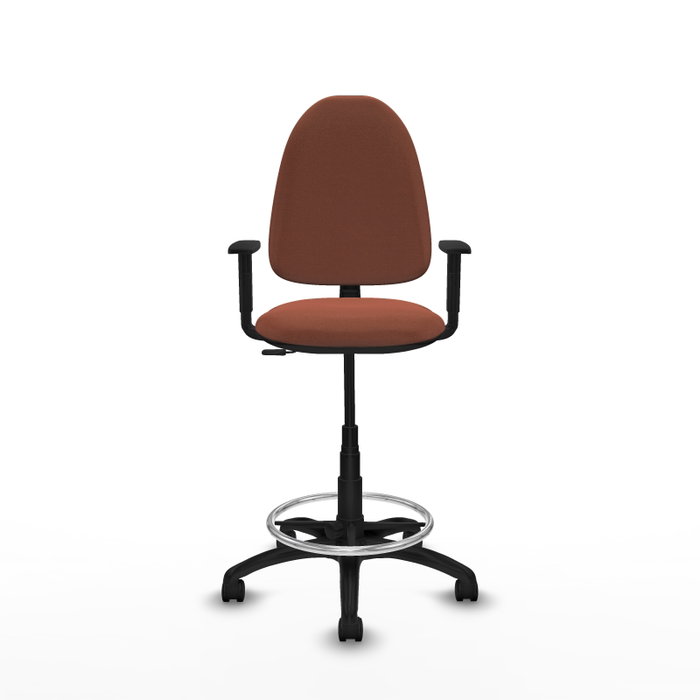 PIQUERAS Y CRESPO Chaise de Bureau Marron avec Accoudoirs 1D