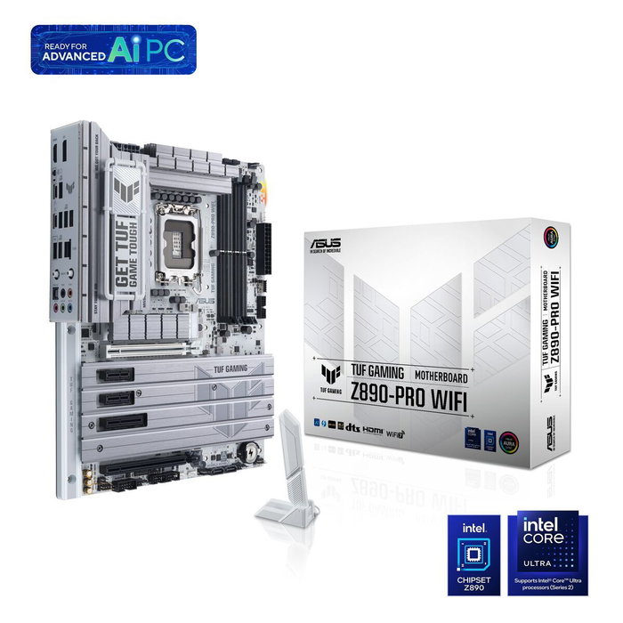 Asus TUF Gaming Z890-Pro WiFi Blanc