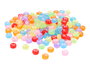 Innspiro Perles de Lettres Alphabet Multicolores Transparentes 1200 pcs