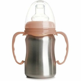 Thermobaby Tasse d'apprentissage en inox 180 ml Pêche