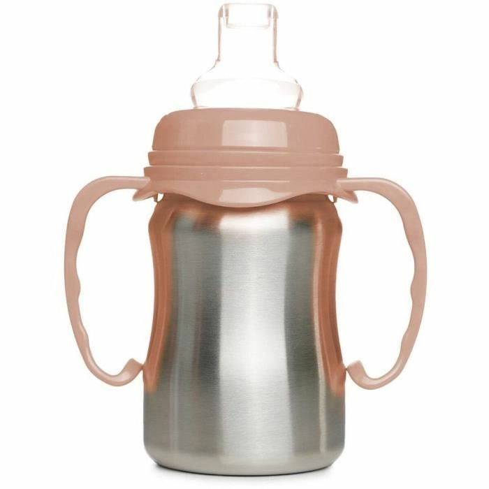 Thermobaby Tasse d'apprentissage en inox 180 ml Pêche