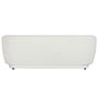 Canapé Home ESPRIT Blanc Scandi 196 X 94,5 X 71 CM