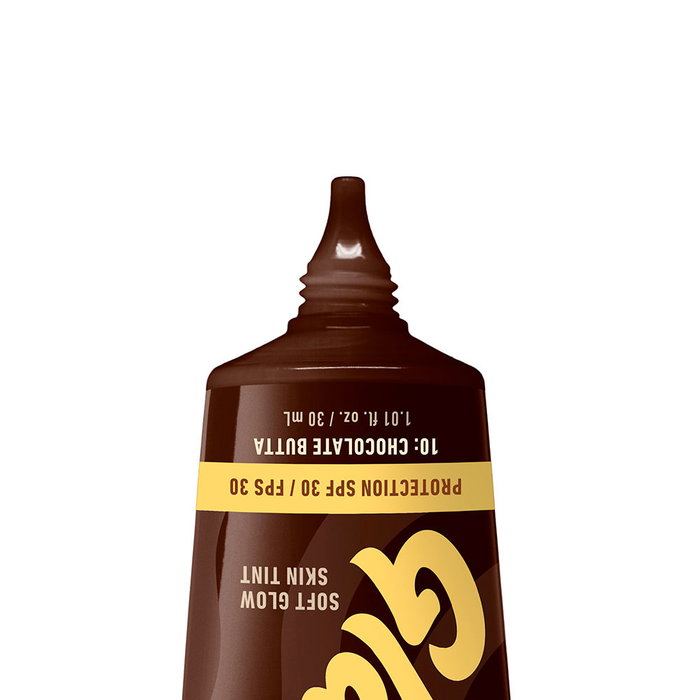 Nyx Professional Make Up Crème Solaire Teintée BUTTERMELT GLAZE #10 - Beurre de Chocolat 30 ml - SPF 30 Éclat Hydratant