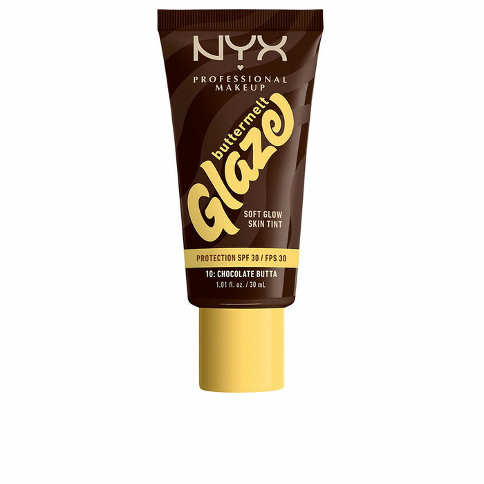 Nyx Professional Make Up BUTTERMELT GLAZE SPF 30 #10 - Beurre de chocolat Nyx Professional Make Up BUTTERMELT GLAZE SPF 30 #10 - Beurre de chocolat