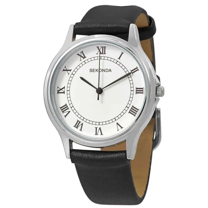 Sekonda Montre à quartz 3022.82 avec bracelet en cuir