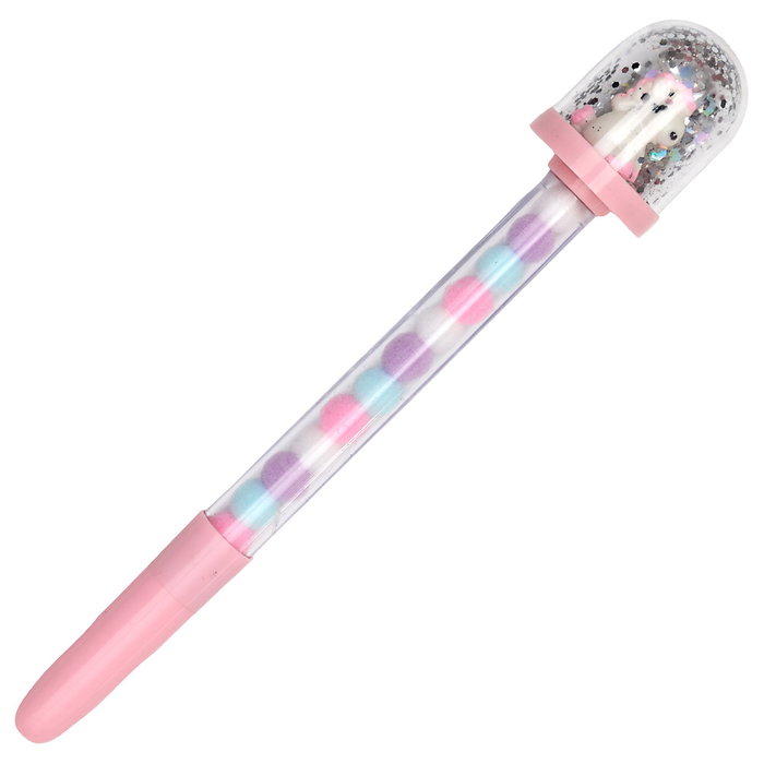 The Concept Factory Stylo Dé Licorne Pailleté