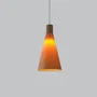 Lampe Suspendue Shu Beige/Noir Florón, Design Contemporain, Éclairage LED E27, Cable Réglable