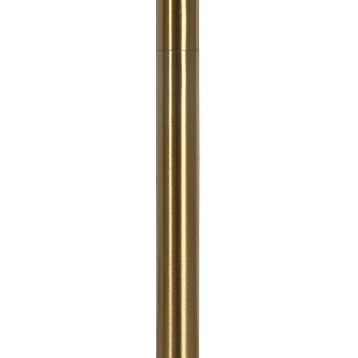 BigBuy Home Lampadaire Blanc Noir Doré Fer et Tissu 40 W BigBuy Home Lampadaire Blanc Noir Doré Fer et Tissu 40 W