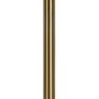 BigBuy Home Lampadaire Blanc Noir Doré Fer et Tissu 40 W