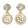 Boucles d´oreilles Femme Guess JUBE04154JWYGT-U Acier inoxydable