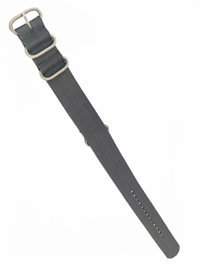 Ene Bracelet de montre ENES-GR Gris 23mm