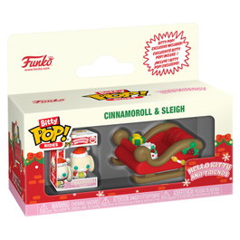 Funko Hello Kitty Bitty POP! Rides Figurine Holiday Sleigh