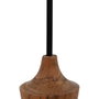 BigBuy Garden Table d'appoint Noir Naturel