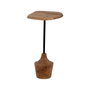 BigBuy Garden Table d'appoint Noir Naturel