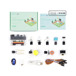 Micro:bit - Kit de capteurs intelligents pour santé connectée : détecteur UV, alcool, température, etc. 8+