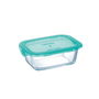 Recipiente Rectangular Vidrio con Tapa Keep'N Lagon Luminarc 12x8,5x5,4 cm - 38 cL