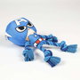 Cerdá Corde à mâcher dentaire pour chien Avengers Captain America 13 x 10 x 20 cm, Bleu