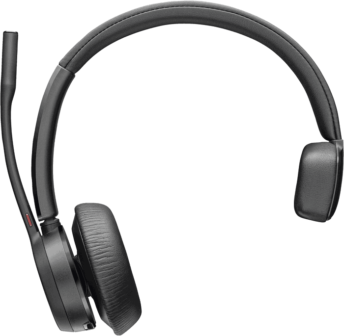 Poly Headset Voyager 4310 UC / 77Y92AA Noir - Casque d'écoute USB pour communications unifiées Poly Headset Voyager 4310 UC / 77Y92AA Noir - Casque d'écoute USB pour communications unifiées