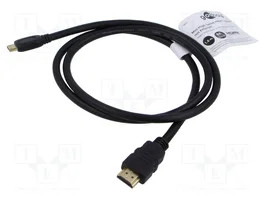 GOOBAY Câble HDMI vers mini HDMI 2.1, 1m, noir