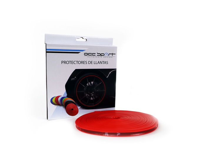 Occ Sport OCCDEC012 Protecteur de Jante Rouge 600x2cm ABS Occ Sport OCCDEC012 Protecteur de Jante Rouge 600x2cm ABS