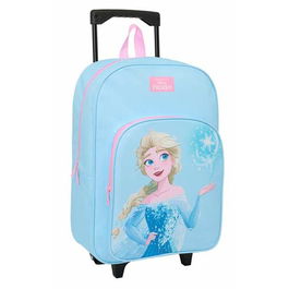 Cartable à roulettes Frozen Bleu Rose 32 x 42 x 14 cm