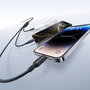 Baseus Rapid Series Câble de charge 3-en-1 USB-A 100W 1,5m, noir