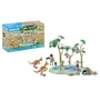 PLAYMOBIL 71624 Wiltopia - Set Explorateurs avec animaux australiens, 50 pièces, Jouet éducatif et éco-conçu à partir de 4 ans