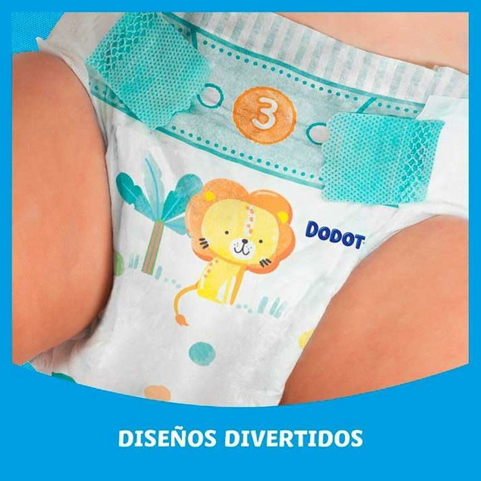 Dodot Etapas Extra Couches jetables Taille 4, 10-15 kg, 62 unités