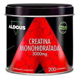 ALDOUS BIO Créatine Monohydratée 3000 mg 200 Comp