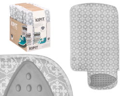 Kipit Housse pour Table à Repasser Support 21x32x3 cm Gris et Blanc Plastique PET Silicone (Set de 24)