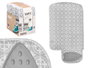 Kipit Housse pour Table à Repasser Support 21x32x3 cm Gris et Blanc Plastique PET Silicone (Set de 24)
