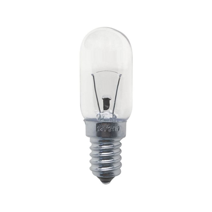 Clar Iluminación Ampoule incandescente pebetero tubulaire transparente E14 25W 24V Clar Iluminación Ampoule incandescente pebetero tubulaire transparente E14 25W 24V