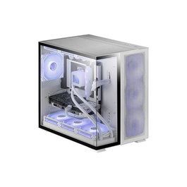 Mars Gaming MC-NOVA2 E - Boîtier PC Gaming XXL Blanc