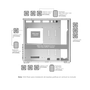 Mars Gaming MC-NOVA2 E - Boîtier PC Gaming XXL Blanc