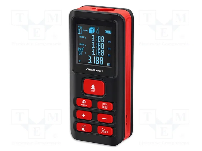 QOLTEC Télémètre Laser LCD avec amplitudes de 50m à 120m QOLTEC Télémètre Laser LCD avec amplitudes de 50m à 120m