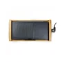 Domo Plancha Teppanyaki Bamboo 60 cm DO8311TP - 2200 W, Plaque amovible en aluminium, Surface double grill/plate, Thermostat réglable, Bac de réception