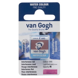 Van Gogh Aquarelle Pastille Rojo Interferencia 845